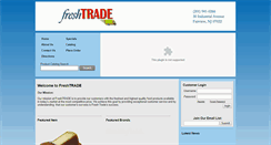 Desktop Screenshot of freshtrade.com